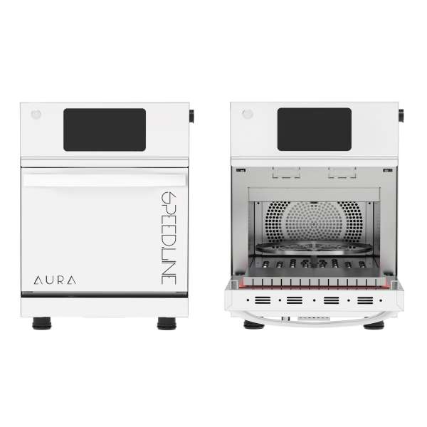 Высокоскоростная комбинированная печь AURA SpeedLine SL403WW белая